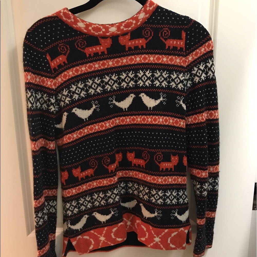 J. crew Christmas Sweater
